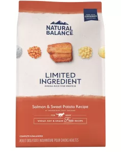 Natural Balance bag of food - rated number 3 best food for french bulldogs with allergies
